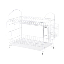Load image into Gallery viewer, Aluminium Alloy Dish Rack Kitchen Organizer Storage Drainer Drying Plate Shelf Sink
